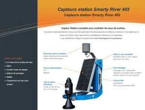 Smarty-Planet capteur station complete pour controler les eaux de surface
