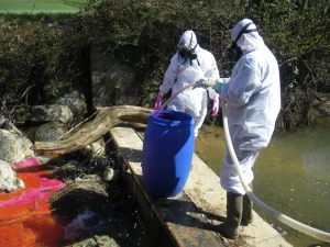 tracage cours d eau deversement colorant traceur toxique 2