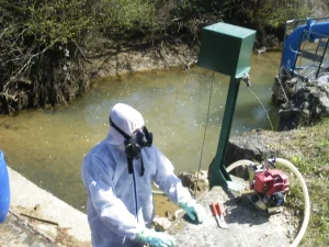 tracage cours d eau etude des polluants