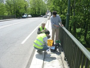 tracage eau depuis un pont 1