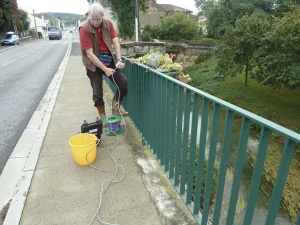 tracage eau depuis un pont 2